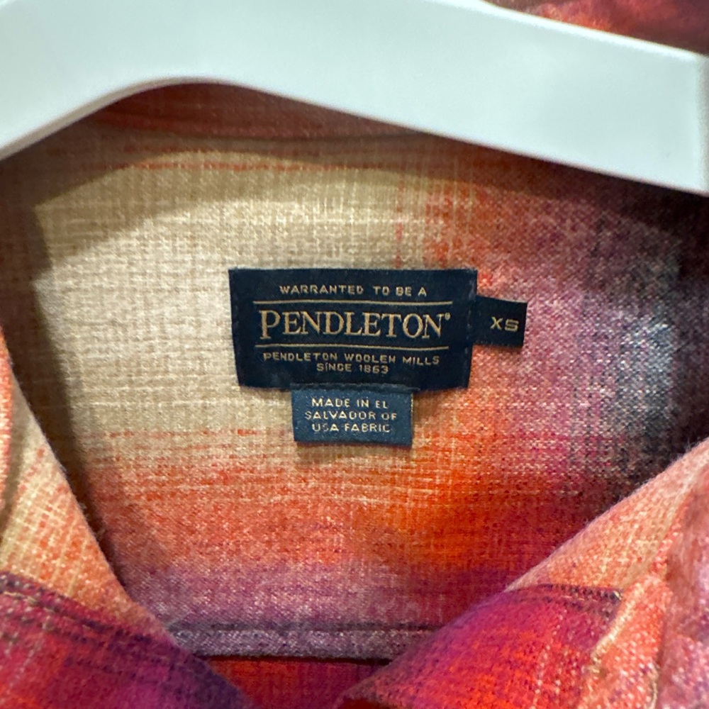 Pendleton wool button down - Picture 2 of 2